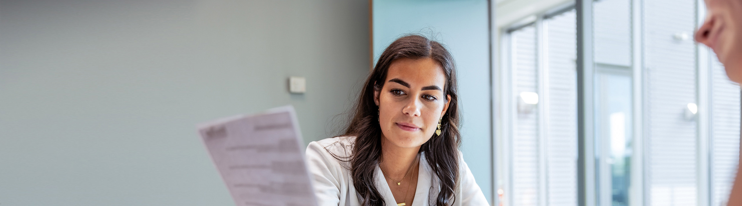 Recruiter in gesprek met een klant