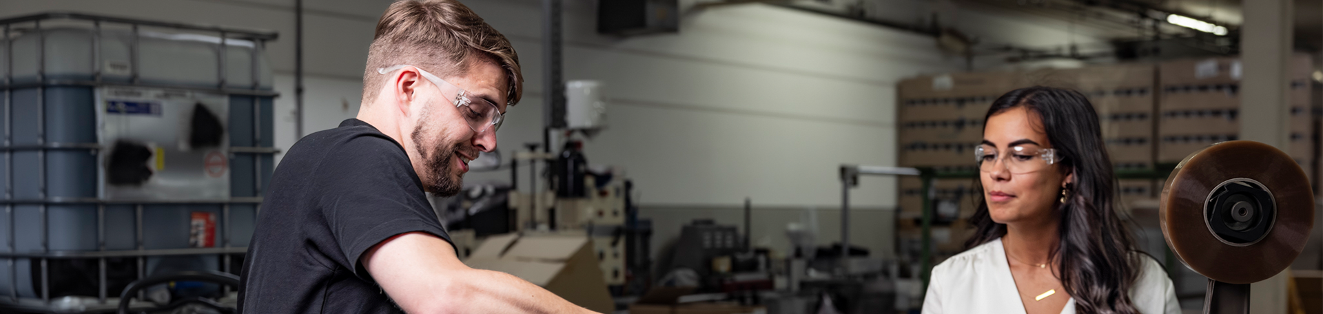 flexwerker aan het werk