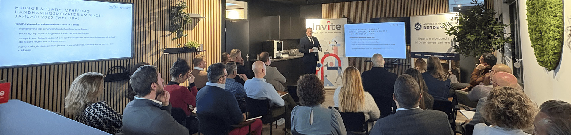 Presentatie tijdens de kennissessie 