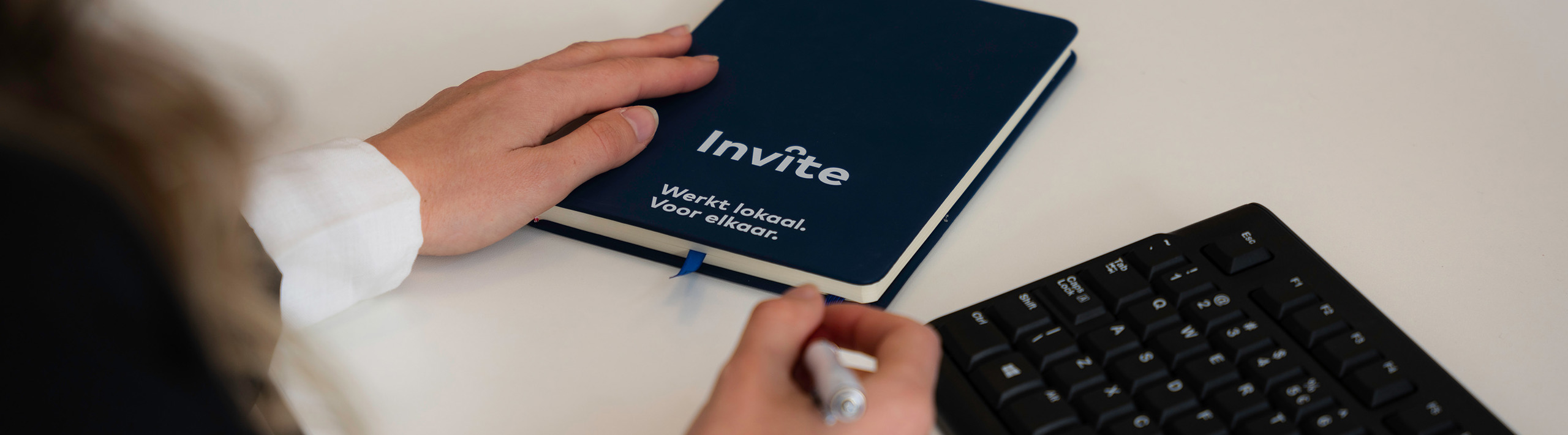 Schrijven in notitieboek